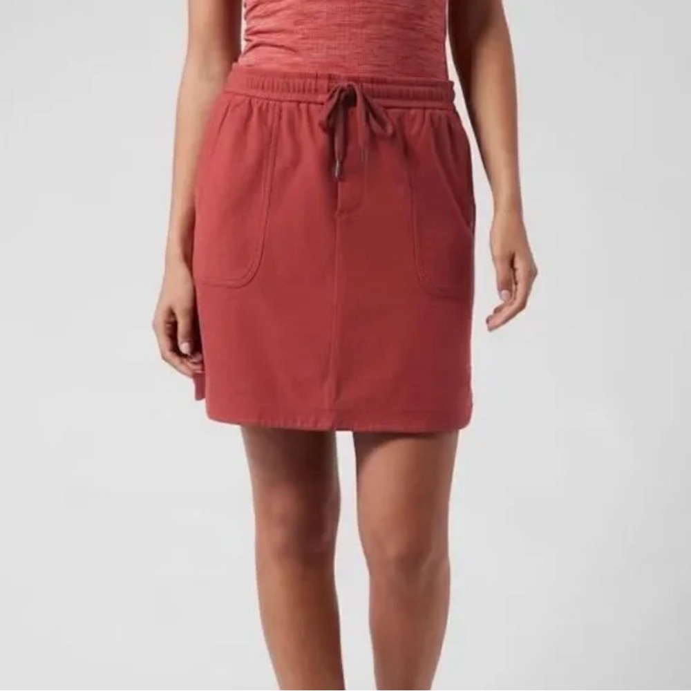 Athleta Women's Casual Red Skirt